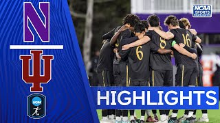 Northwestern vs Indiana | NCAA College Soccer Highlights | October 31, 2025