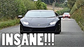 CRAZY ASBO LARINI LAMBORGHINI HURACAN!!