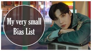 My very small bias list