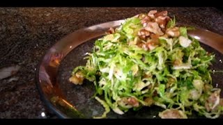 How to Make a Brussels Sprout Salad that Doesn't Stink