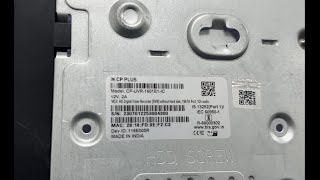 CP-UVR-1601E1-IC  DVR Password Hard Reset process.