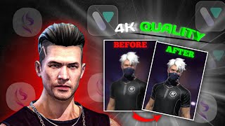 4K QUALITY CLIP TUTORIAL 🥳🥀 (RB4K EDITOR)