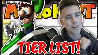 My Mario Kart Game Tier List!
