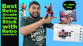 Best Retro Game Arcade Stick Under ₹5000 | Funsion Arcade Stick Unboxing, Review & Gameplay! AMTVPro