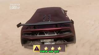 Hotel Danger sign - Seasonal Challenge Autumn Midnights at Horizon | Forza Horizon 5