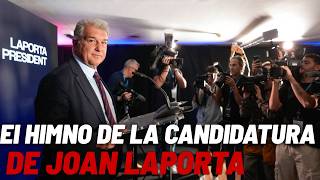 El himno de la candidatura de Joan Laporta, se presenta bajo el lema 'Defensem el Barça' MARCA