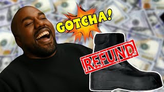 NEW Yeezy Boots CANCELED and REFUNDED + YEEZY Customer Service PHONE NUMBER! 