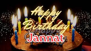JANNAT Birthday Song | USA Birthday Song For Girls | Comment Your Name For Song