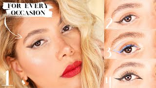 Eyeliner Mastery: Crafting 4 Stunning Looks For Hooded Eyes & Beginners | Hajar Beauty