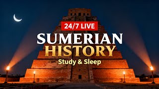 🔴 24/7 LIVE: Ancient Sumerian History for Deep Focus, Study & Sleep 🧠