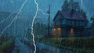Rain Sounds for Sleep and Relaxation – Rain with Thunder for a Good Night's Sleep