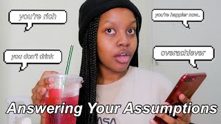 Answering Your Assumptions About Me 👀  | Assumptions & Mukbang