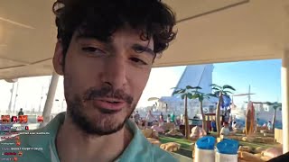 Ice Poseidon: "7 Day Cruise with streamers. Day 1 "