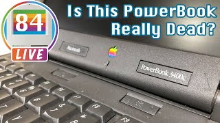 Mac84 LIVE: Vintage Macintosh Repairs - PowerBook 3400c