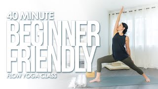 Beginner Yoga Class | 40 Minute Yoga Flow | Anytime Yoga Session | Mindful Morning Yoga