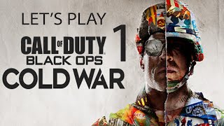 Let's Play Call of Duty Black Ops Cold War Part 1 Back to The 80's