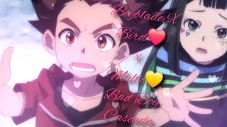 【AMV】ベイブレードX Beyblade X Bird❤️ x Multi💛 Bad Boy Cascada Nightcore🎼
