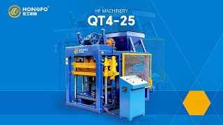 HF Machinery QT4-25 Block Machine#blockmakingmachine