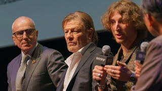 Daniel Day-Lewis, Ronan Day-Lewis, and Sean Bean on Anemone