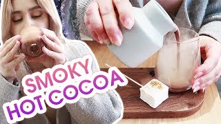VIRAL HOT CHOCOLATE! Mork Chocolate Crystals & Korean Food