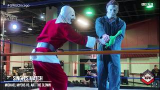 Michael Myers vs. Art The Clown / Galaxy Wrestling Entertainment Chicago 2025 #WPWIndie Ep.302-3