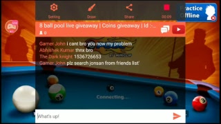 8 ball pool live giveaway | Coins giveaway | Id :-248-906-042-3. Game version :- 3.12.1