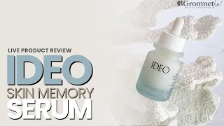 IDEO Skin Memory Serum | Live Product Review with Marcy McKenna