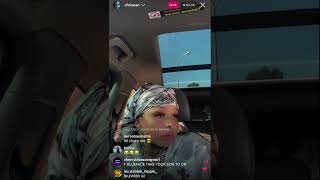Christian Live 2023 reveals pregnancy test , blueface beef