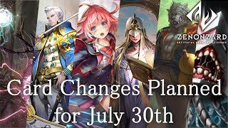 Zenonzard - ANJU IS GOOD NOW?!?! Discussing upcoming buffs to cards ゼノンザード