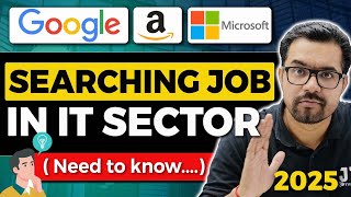 IT Job Search Reality in 2025 by JTC INDIA || som sir