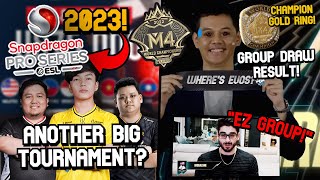 M4 GROUP DRAW RESULT! PLAYERS REACTION TO THE RESULT! ESL PRO SERIES MLBB!