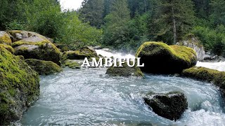 rushing river sounds to help relax/chill in 4K