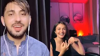 marriage proposal to Mr patloo on tiktok live by valery in romeo juliet style