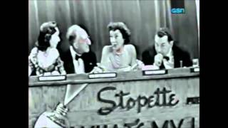 What's My Line - Air Date: April 12, 1950