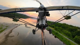 Summer Evening Flight in the Beaver