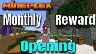 Mineplex March Monthly Reward Opening