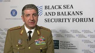 Lieutenant General Iulian Berdilă at the BSBSF 2023