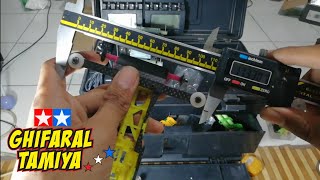ukuran lebar tamiya speed