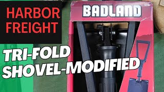Modify & Test Harbor Freight Tri-Fold Shovel.