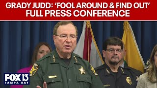 Grady Judd’s 'Operation Fool Around and Find Out’ nets 255 arrests