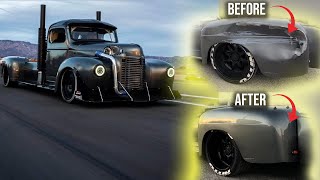 How To Repair A Dent | Fixing A Dent In Sheet Metal Fender