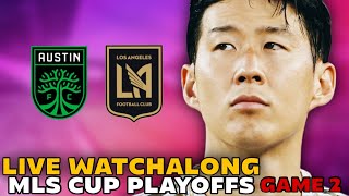 LAFC vs Austin FC Game 2 Live Stream Watch Along | 2025 MLS Playoffs