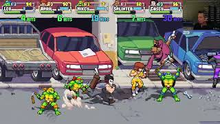 6 21 22 Overswarm   TMNT Shredder's Revenge PB： 6 Player, Okay difficulty 1：26：06