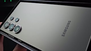 Samsung Galaxy S24 Ultra Titanium ASMR Unboxing and Initial Setup