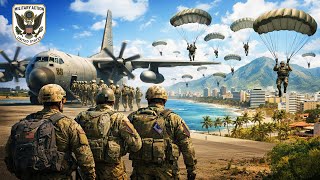 Caracas on High Alert! Hundreds of Elite US Paratroopers Arrive in Puerto Rico and the Caribbean