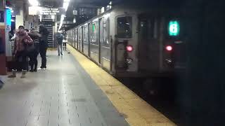 R62 6 train Leaving Brooklyn bridge