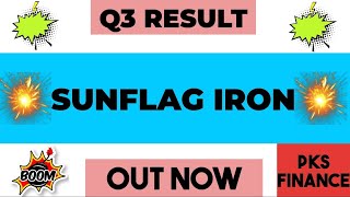 Sunflag Iron Q3 Results 2026 | Sunflag Iron Results | Sunflag Iron Share News | Sunflag Iron Share
