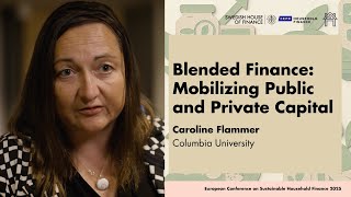 Blended Finance: Mobilizing Public and Private Capital
