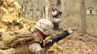 Realistic Urban training conducting live fire