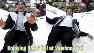 VAISHNO DEVI FULL JOURNEY ! Snow Fall At The Mountains| Mr.vishal #vlog